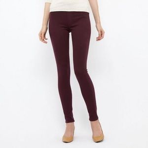 Maroon Jegging
